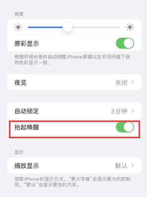 普洱苹果授权维修站分享iPhone轻点无法唤醒怎么办