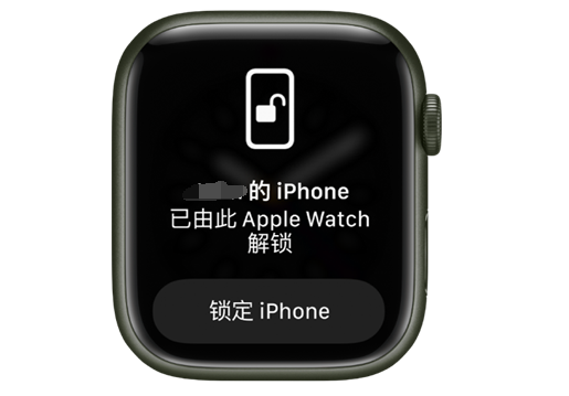 普洱苹果手机维修分享用 AppleWatch 解锁配备面容 ID 的 iPhone方法 