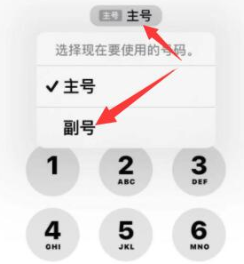 普洱苹果14维修店分享iPhone 14 Pro Max使用副卡打电话的方法 