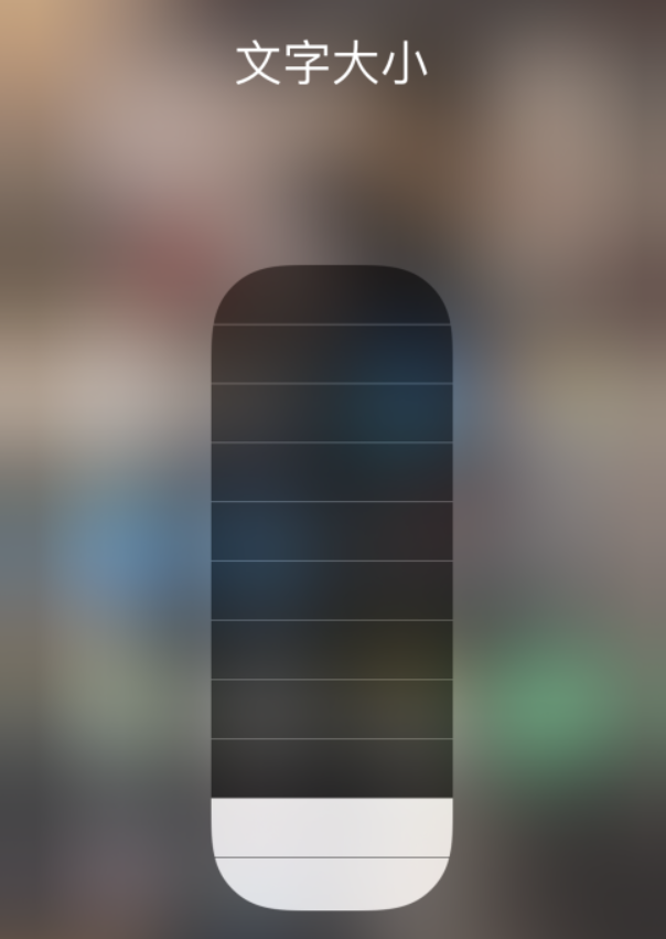 普洱苹果手机维修分享小技巧：在 iPhone 控制中心快速调节字体大小 